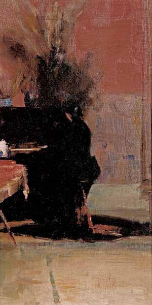 Tom roberts Woman at the Piano china oil painting image